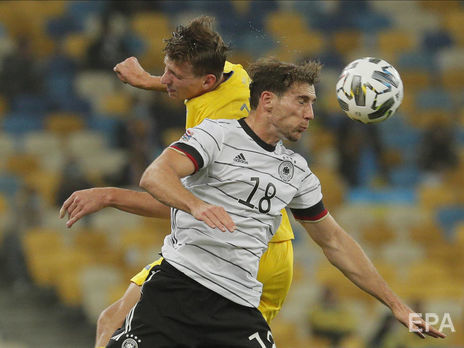 Украина минимально уступила Германии в Лиге наций. Видео