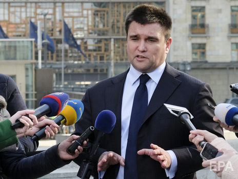 Клімкін про опитування Зеленського: Сподіваюся, не буде питань про війну із РФ і окуповані території