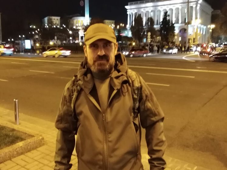 Український військовий, який вчинив акт самоспалення на Майдані, помер у лікарні