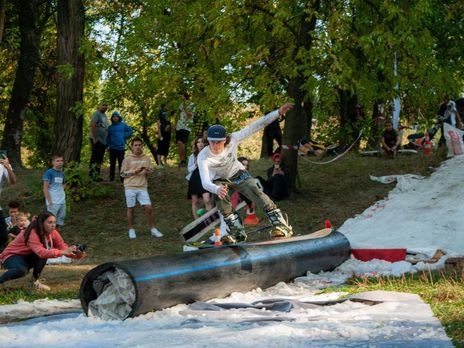 18 октября в Соломенском парке Киева пройдет сноуборд-олимпиада