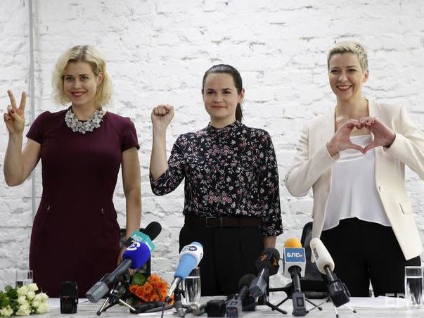 Тихановскую, Колесникову и Веронику Цепкало выдвинули на Нобелевскую премию мира
