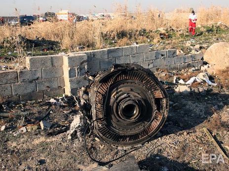 Украинский самолет был сбит в Иране в январе 2020 года