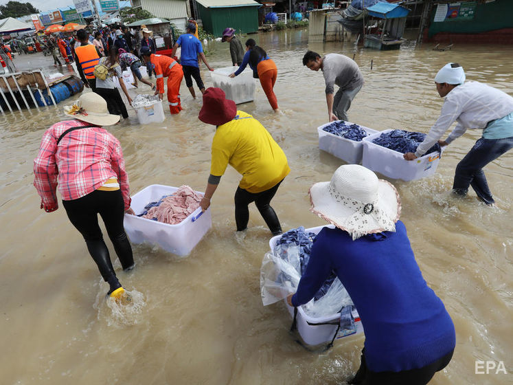 В Камбодже из-за наводнений погибли 25 человек