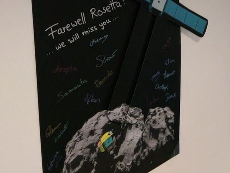 Сегодня аппарат Rosetta разобьют о комету Чурюмова-Герасименко