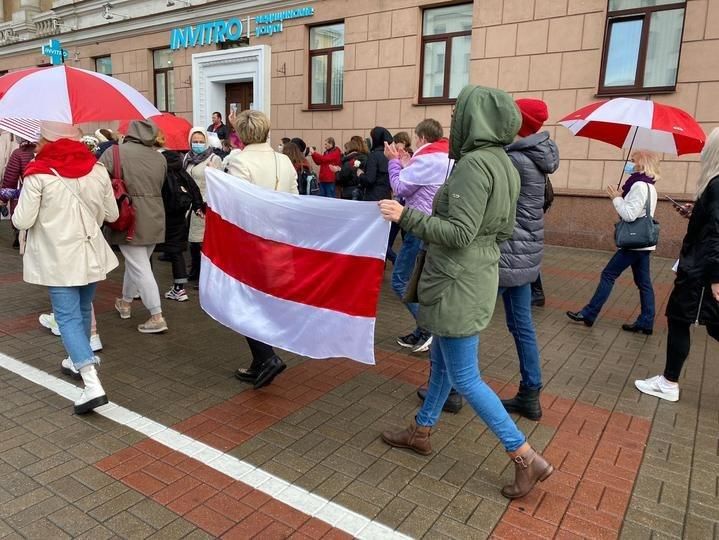 24 жовтня на акціях протесту в Білорусі затримали 16 осіб – правозахисники