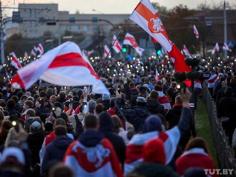 У Мінську сьогодні відбувався 11-й марш протесту