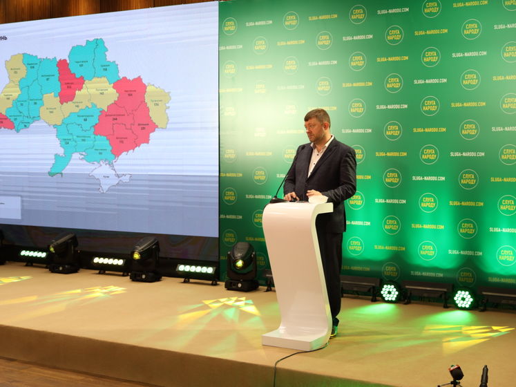В "Слуге народа" заявили, что партия лидирует на выборах в областные и районные советы, а также на довыборах в Раду