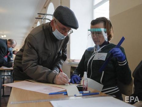 Местные выборы прошли в Украине 25 октября