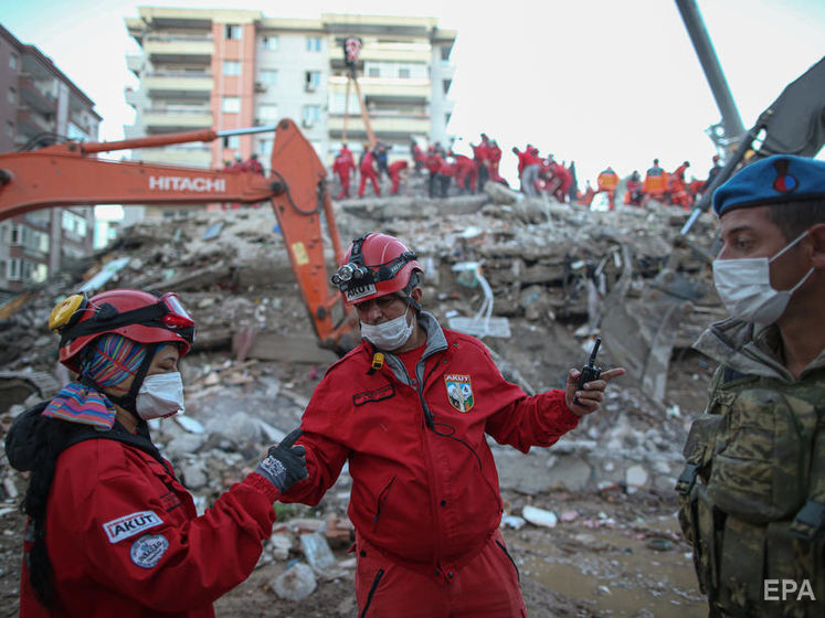 Землетрясение в турецком Измире. Число жертв &ndash; уже более 50 человек