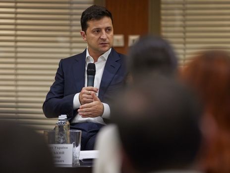 Зеленский на встрече с фракцией 