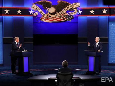 По предварительным результатам, Байден получает 70 голосов выборщиков, Трамп – 48 – подсчет Reuters