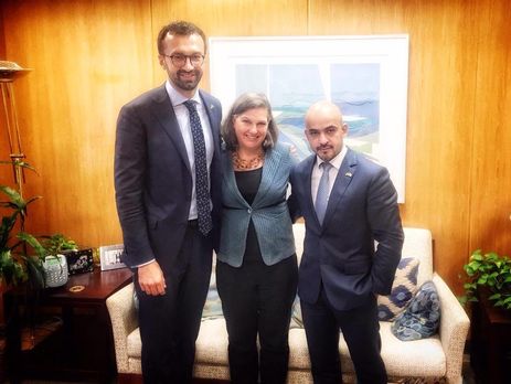 Лещенко: Час беседовал с Нуланд в Госдепе США. Поражен глубиной ее понимания украинских реалий