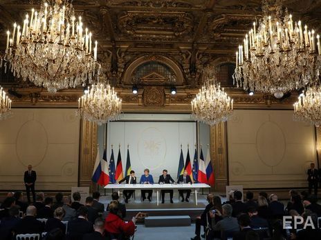 Останній саміт "Нормандської четвірки" відбувся в Парижі 9 листопада 2019 року