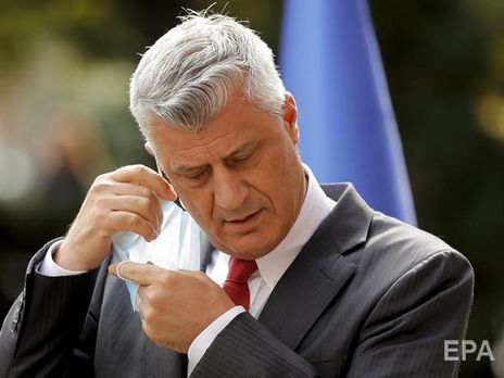 Президент Косова подав у відставку через обвинувачення у воєнних злочинах