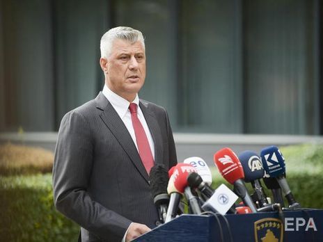 Експрезидента Косова в Гаазі взяли під варту