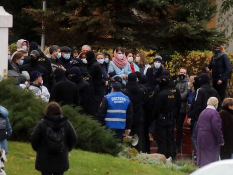 В Минске более 40 человек задержали на марше медиков