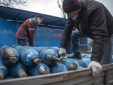 Маріупольські лікарні забезпечує киснем меткомбінат імені Ілліча
