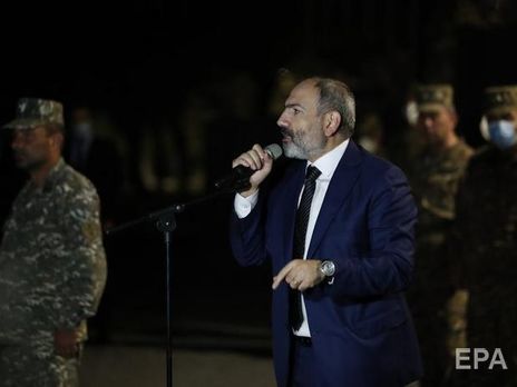 Пашинян сказав, що військовослужбовці збройних сил Вірменії підтримують його рішення