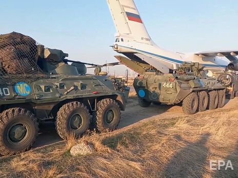 Росія показала, де розташує своїх миротворців у Нагірному Карабасі