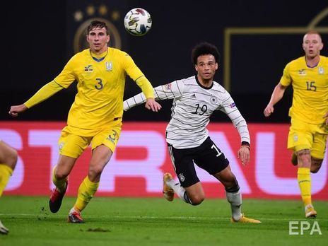 Украина уступила Германии в матче Лиги наций УЕФА
