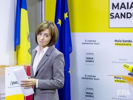 Санду второй раз была кандидатом в президенты Молдовы
