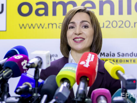 Санду: У рядовых молдаван разное мнение о Крыме. В Молдове мало украинских СМИ, зато широко представлены российские