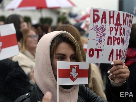 Протести в Білорусі. Тисячі людей вийшли на Марш проти фашизму