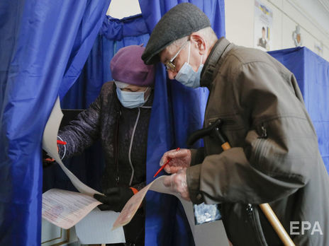 Явка на повторном голосовании на местных выборах 22 ноября по Украине составила 29,53%