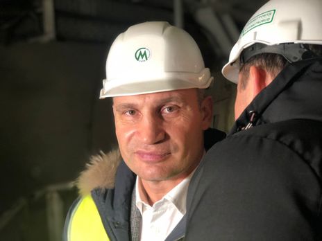 Кличко про будівництво метро на Виноградар: Пройдено вже майже 500 метрів тунелю
