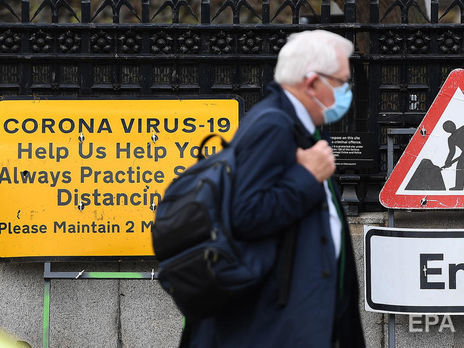 У Великобританії понад 1300 осіб помилково отримало позитивний тест на COVID-19