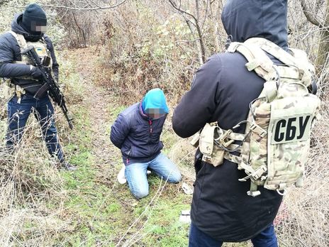Задержанным оказался житель Донецкой области