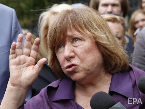 Алексиевич считает, что в Беларуси 