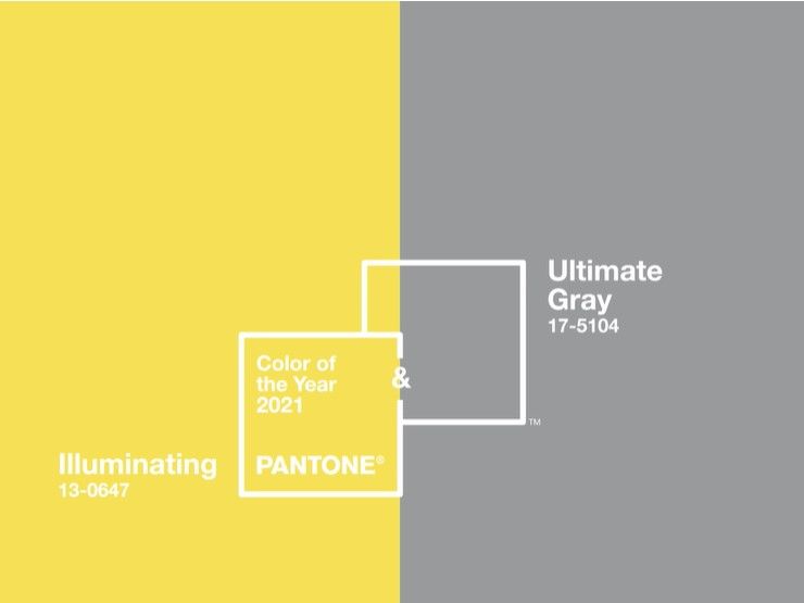 Інститут кольору Pantone назвав основні кольори 2021 року