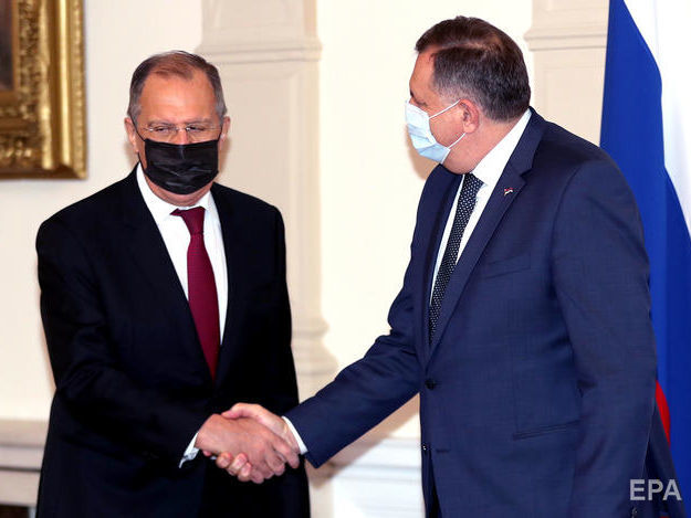 "Ми не будемо пішаками росіян". Двоє високопосадовців Боснії й Герцеговини проігнорували візит Лаврова