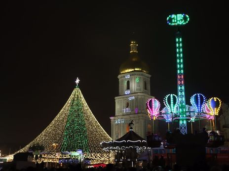 В Киеве могут начать закрывать новогодние локации