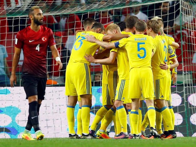 Украина упустила победу над сборной Турции в отборе к ЧМ 2018