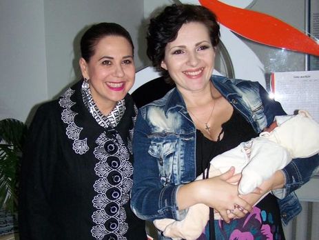 Одольская стала мамой в четвертый раз