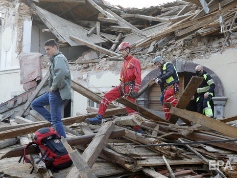У Хорватії за два дні сталося чотири сильні землетруси, загинуло семеро людей