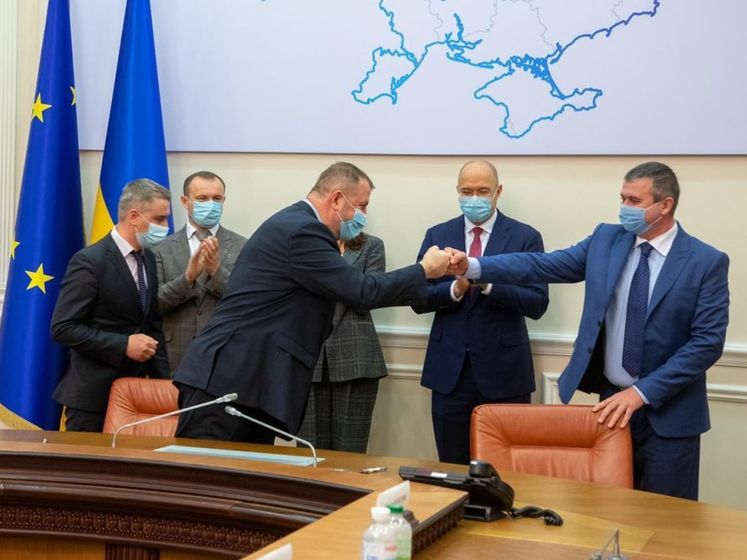 Правительство Украины подписало соглашения о распределении участков на добычу газа
