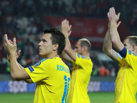 Украина сыграла вничью с Турцией. Фоторепортаж