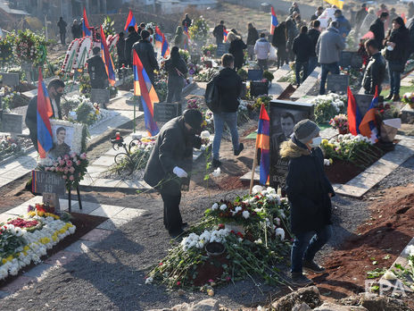 МОЗ Вірменії оновило дані про загиблих у Нагірному Карабасі