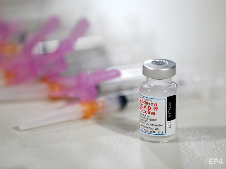 У США хочуть удвічі зменшити дозу вакцини Moderna, щоб збільшити охоплення населення