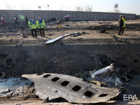 Иран передал Украине отчет о катастрофе самолета МАУ – Кулеба