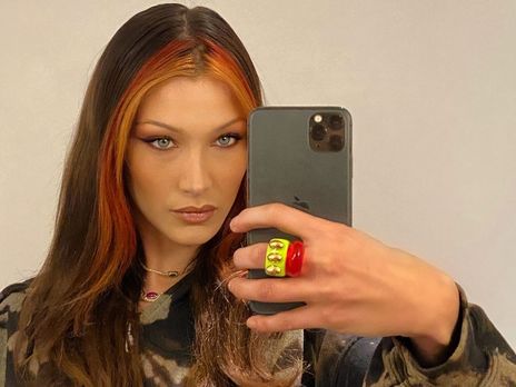 Рыжеволосая Белла Хадид cделала прическу, как у героя мультсериала 