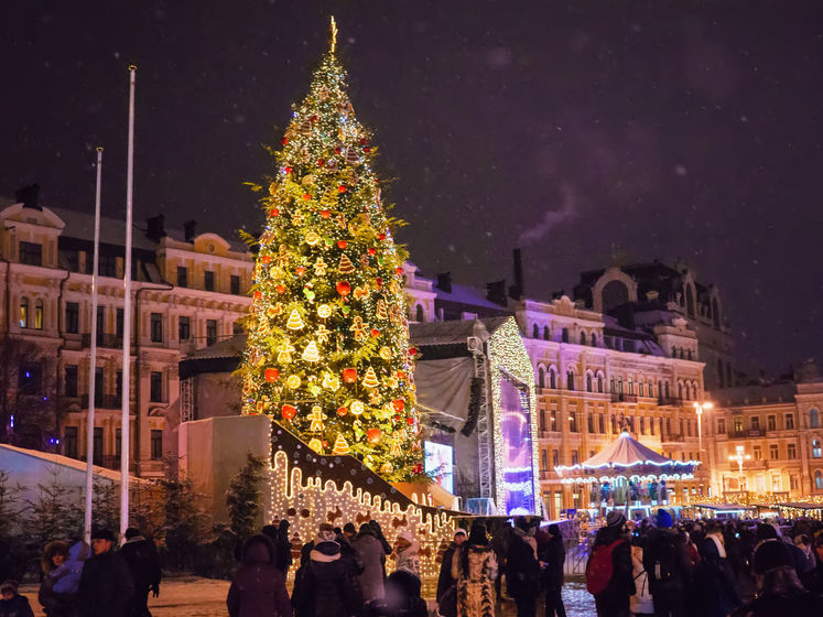 Київські новорічні локації не працюватимуть під час локдауну – міська адміністрація