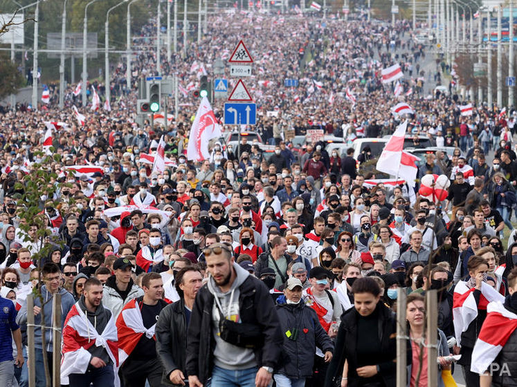 У Білорусі за час протестів затримали 25 тис. осіб. Сумарно вони дістали 83 тис. діб арешту