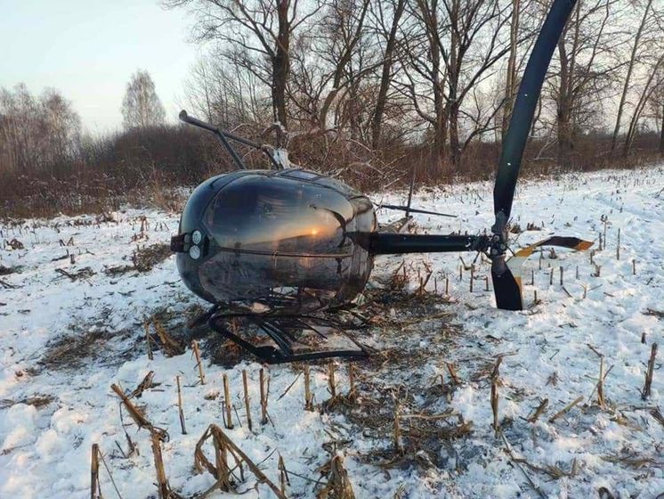 У Київській області впав вертоліт