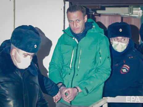 18 січня Навального заарештували на 30 діб