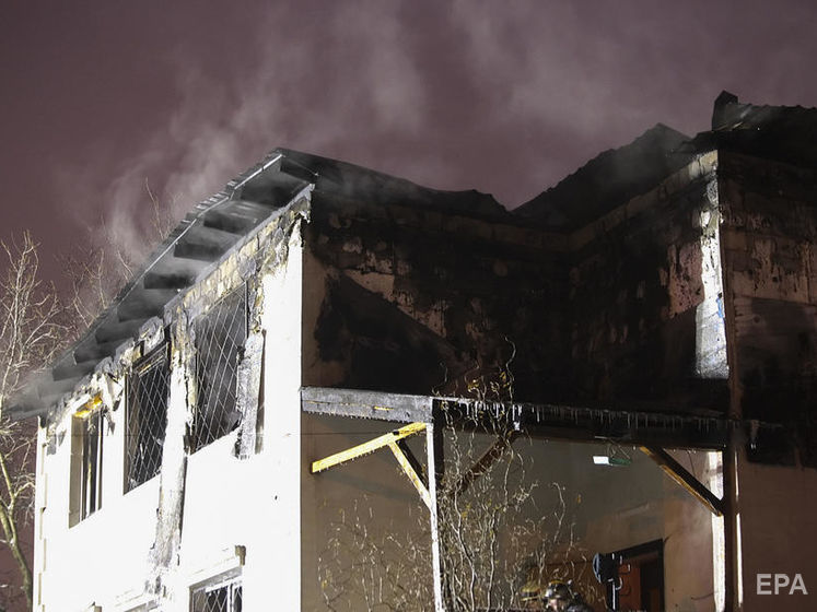 Пожежа в будинку для людей похилого віку в Харкові. Чотирьом затриманим оголосили про підозру