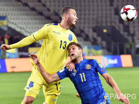 Украина добывает первую победу при Андрее Шевченко. Фоторепортаж